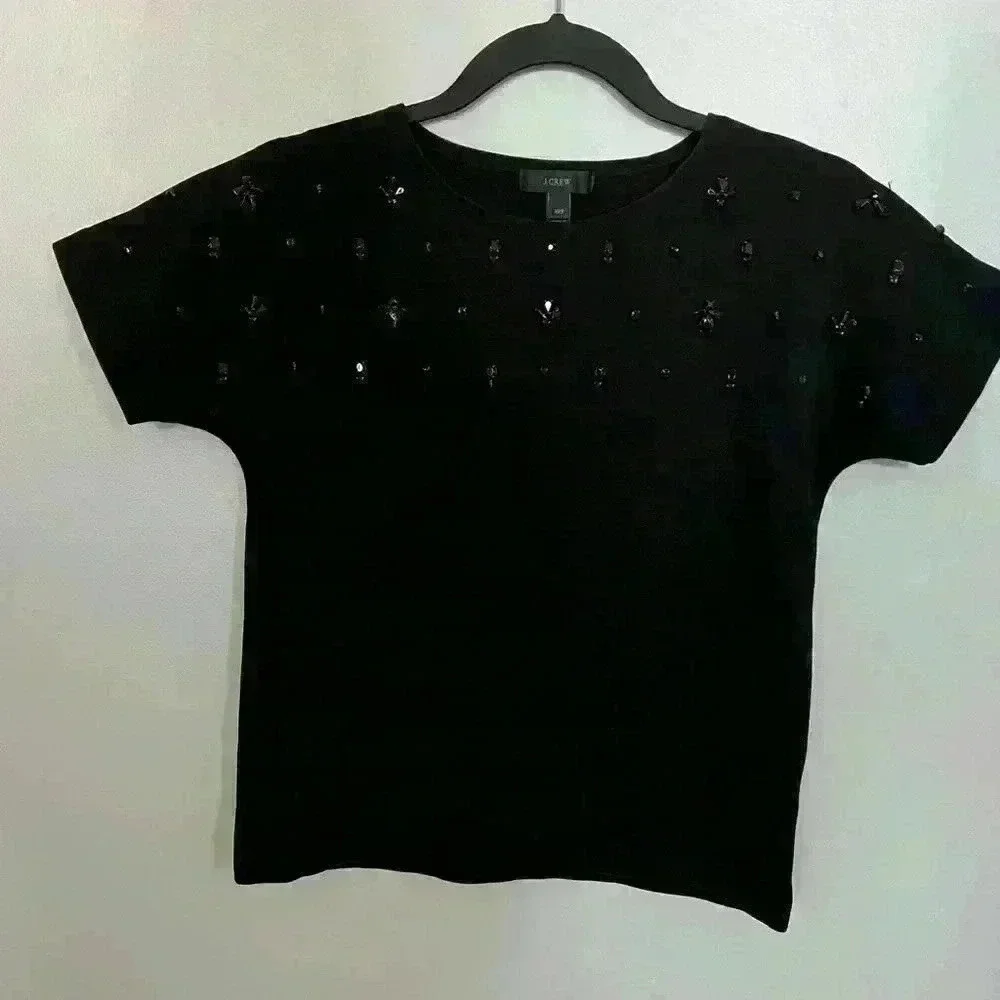 J. Crew beaded top